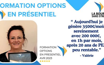 Témoignage de Valérie – du PEA traditionnel au trading d’options maîtrisé